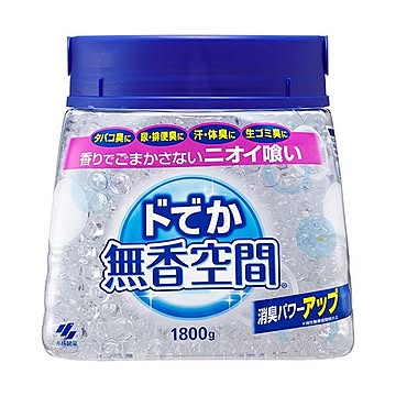 小林製薬 ドでか無香空間 本体1800g 1セット（4個）
