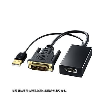サンワサプライ DVI-DisplayPort変換アダプタ AD-DPFDV01