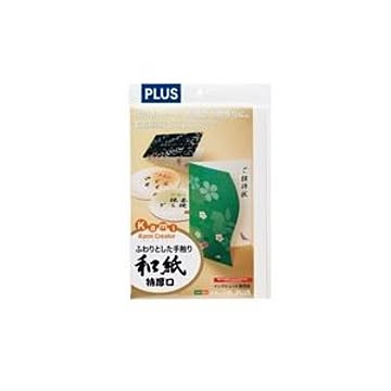 （まとめ）プラス IJ用紙和紙 IT-324R 特厚口 A4 10枚【×5セット】