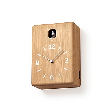 Lemnos レムノス DESIGN OBJECTS CUCU LC10-16 掛時計 掛け時計 カッコー時計 鳩時計 音量2段階調整 ライトセンサー機能付
