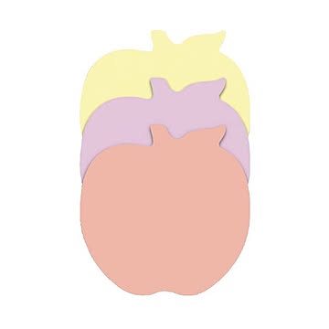 （まとめ）スリーエム ジャパン Post-it シルエット アップル×20セット