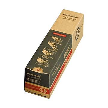 (まとめ）パナソニック アルカリ乾電池 単4形 業務用パック LR03XJN/100S 1箱(100本)【×3セット】