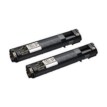 エプソン LP-S5300/M5300用トナーカートリッジ/ブラック/Mサイズ2個パック(6200ページ×2) LPC3T21KP