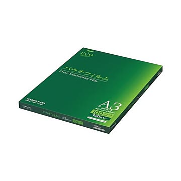 コクヨ パウチフィルム A3用 100μMSP-F307430N 1パック(100枚)