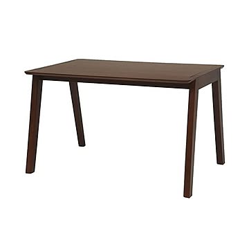 北欧風 ダイニングテーブル/食卓机 約幅120×奥行75×高さ70cm 組立品 〔リビング〕【代引不可】