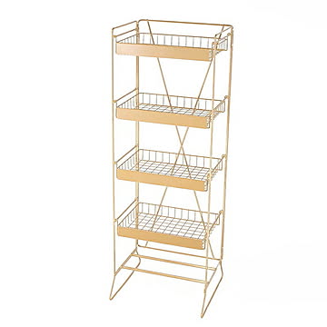ラック 組立式 WIRE RACK SAND BEIGE MT-0524BE 幅455x奥行395x高さ1275mm ダルトン