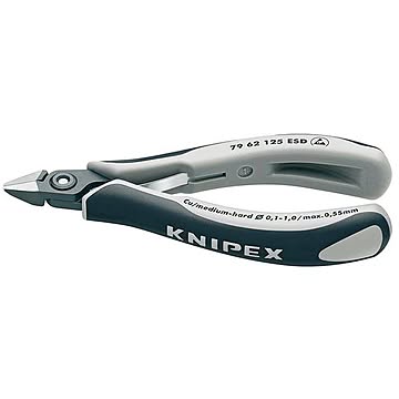 KNIPEX（クニペックス）7962-125ESD エレクトロニクスニッパー