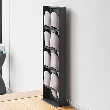 山崎実業 目隠しスリッパラック タワー tower 