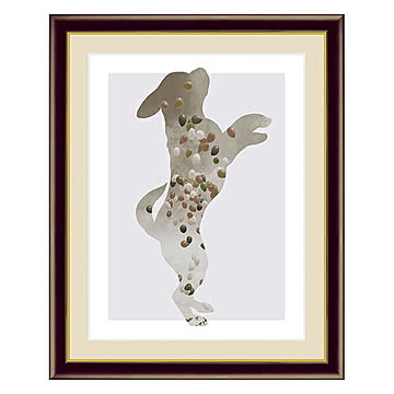 アート 額絵 Balloon 山口 美咲 本紙サイズ F4(約31x23cm) 額サイズ 42x34cm 三幸