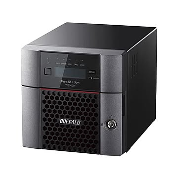 バッファロー Windows Server IoT 2019 for Storage StandardEdition搭載 2ベイデスクトップNAS 2TB WS5220DN02S9【送料無料】