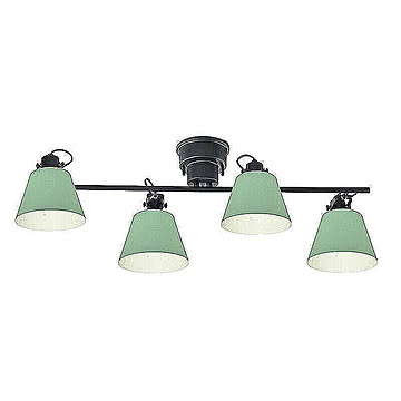 ELUX FLAGS 4灯シーリングスポットライト 約幅91×奥行38×高さ29cm LC10929-GR グリーン