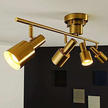 インターフォルム フェルディ シーリングライト LT-4028 LED電球付