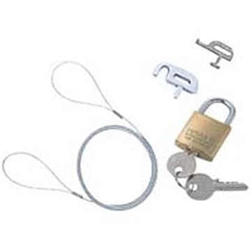 （まとめ）サンワサプライ セキュリティワイヤーロック SL-21K×3セット
