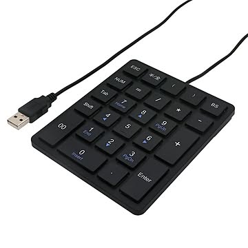 ミヨシ USBテンキー 26キータイプ TENUS02/BK