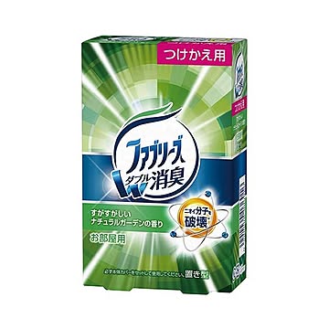 (まとめ) P＆G 置き型ファブリーズ すがすがしいナチュラルガーデンの香り つけかえ用 130g 1個 【×30セット】