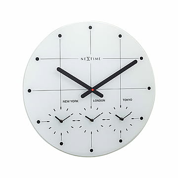 NEXTIME ネクスタイム Standard Collection Big City ビッグシティ (掛時計/スイープムーブメント) NXT-8197 / 掛け時計 壁掛け時計 スイープセコンド