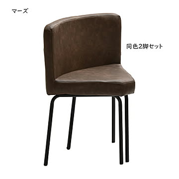 ダイニングチェア 同色2脚セット 組立式 PLLITE PLCH0226 幅580x奥行415x高さ710mm B.Bファニシング