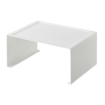 山崎実業 タワーL キッチンスチール コの字ラック ホワイト