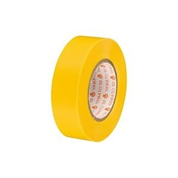 (業務用30セット)ヤマト ビニールテープ/粘着テープ 【19mm×10m/黄】 NO200-19