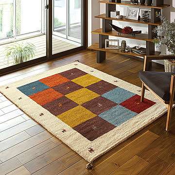 Rama（ラーマ） ギャッベ ラグマット 200cm×250cm m12199