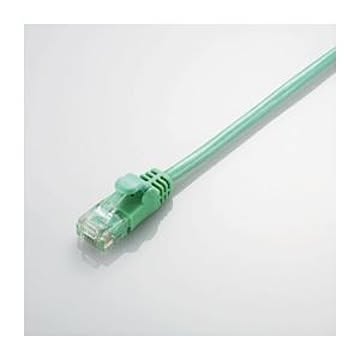 (まとめ)エレコム Gigabit やわらかLANケーブル(Cat6準拠) LD-GPY/G3【×5セット】