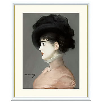 額絵 イルマ・ブルンナーの肖像 エドゥアール・マネ 42x34cm 三幸