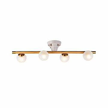 INTERFORM インターフォルム Poiret -baum- ポワレ -バウム- シーリングライト (LED球付属) LT-4418 シーリングランプ 4灯 天井照明 白熱球可 60W相当×4