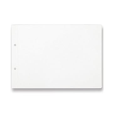 （まとめ） TANOSEE 板目表紙 A4ヨコ 2穴 業務用パック 1パック（50組100枚） 【×2セット】