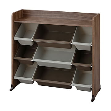  天板付きキッズトイハウスラック TKTHR-39R 全3色