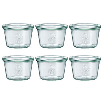 モールドシェイプ 300ｍl 6個セット WECK マークスインターナショナル WE-741