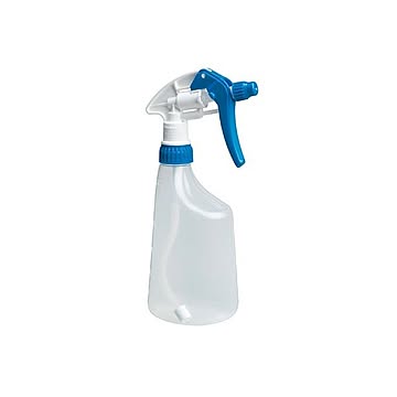 （まとめ） テラモト キャニヨンスプレー アルコール製剤専用容器 青 【×5セット】