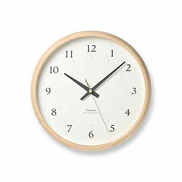 Lemnos レムノス Centaur Clock セントール クロック PC23-14 掛時計 掛け時計 ウォールクロック スイープムーブメント スイープセコンド 音がしない 壁掛け時計