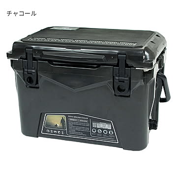 キュリアス ICE AGE クーラーボックス 20QT 18.9L 幅53x奥行33x高さ36cm チャコール