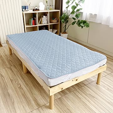ひんやり涼感 敷きパッド アイスミン ロマンス小杉 セミダブル ダブル ICEmin アイス眠 接触冷感