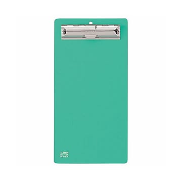 （まとめ）ライオン事務器 PETカラー用箋挟伝票サイズ グリーン No.110K 1枚 【×30セット】