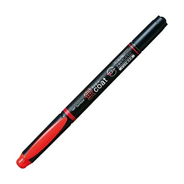 (まとめ) トンボ鉛筆 蛍コート ツインタイプ あかWA-TC94 1本  【×100セット】