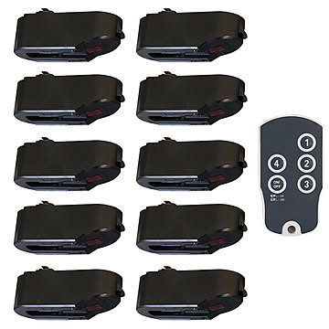 赤外線ダクトレール用変換プラグ リモコン 10個セット JZ003-10 光ノ屋照明