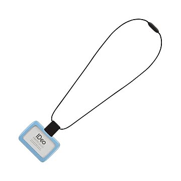 （まとめ）コクヨ IDカードホルダー（IDeoSMOOTHSTYLE）ライトブルー NM-R390LB 1個【×5セット】