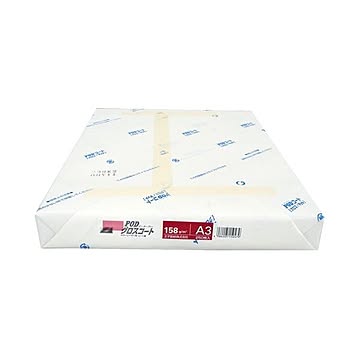 王子製紙 PODグロスコート紙A3 158g／m2 4冊