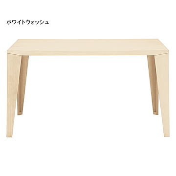 ダイニングテーブル 組立式 DT-03-135 幅1350x奥行850x高さ720mm 桜屋工業