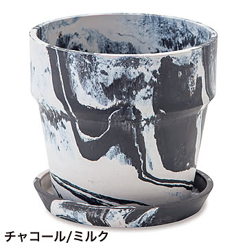 アーバンプランツポット マーブル φ13.5cm 4号鉢 (gg634050)