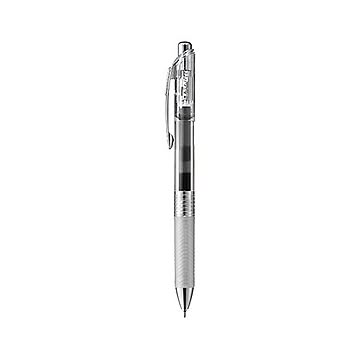 （まとめ） ぺんてる ノック式エナージェル インフリー 0.7mm ブラック 【×20セット】