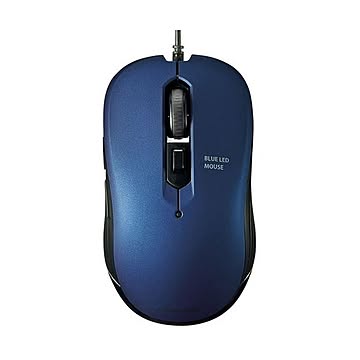 まとめサンワサプライ 有線ブルーLEDマウスブルー MA-BL114BL 1個×5セット