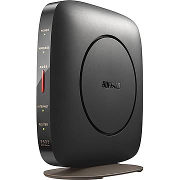 バッファロー 無線LAN親機 11ac／n／a／g／b 1733+800Mbps ブラック WSR-2533DHP3-BK