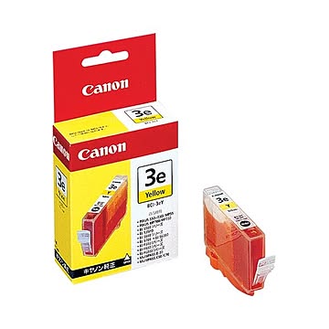 （まとめ） キャノン Canon インクタンク BCI-3eY イエロー 4482A001 1個 【×5セット】