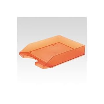 （まとめ） クルーズ レタートレー スケルトンタイプ LT-500PU 1個入 【×5セット】