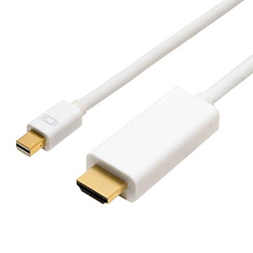 ミヨシ FullHD対応 miniDisplayPort - HDMI ケーブル 3m DPC-2KHD30/WH