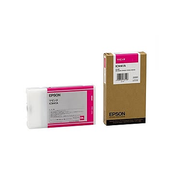 （まとめ） エプソン EPSON PX-Pインクカートリッジ マゼンタ 220ml ICM41A 1個 【×3セット】