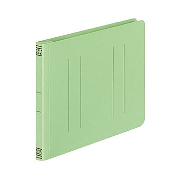 (まとめ) コクヨ フラットファイルV(樹脂製とじ具) A5ヨコ 150枚収容 背幅18mm 緑 フ-V17G 1パック(10冊)  【×10セット】