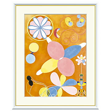 額絵 The Ten Largest No.4 Youth ヒルマ・アフ・クリント 61x49.5cm 三幸